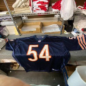 CHICAGO BEARS #54 BRIAN URLACER NFL, REEBOK SZ XL JERSEY